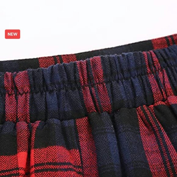 Plaid Pleated Midi Skirt High Waist A-Line Vintage Y2K Chic Casual - Picture 7 of 8